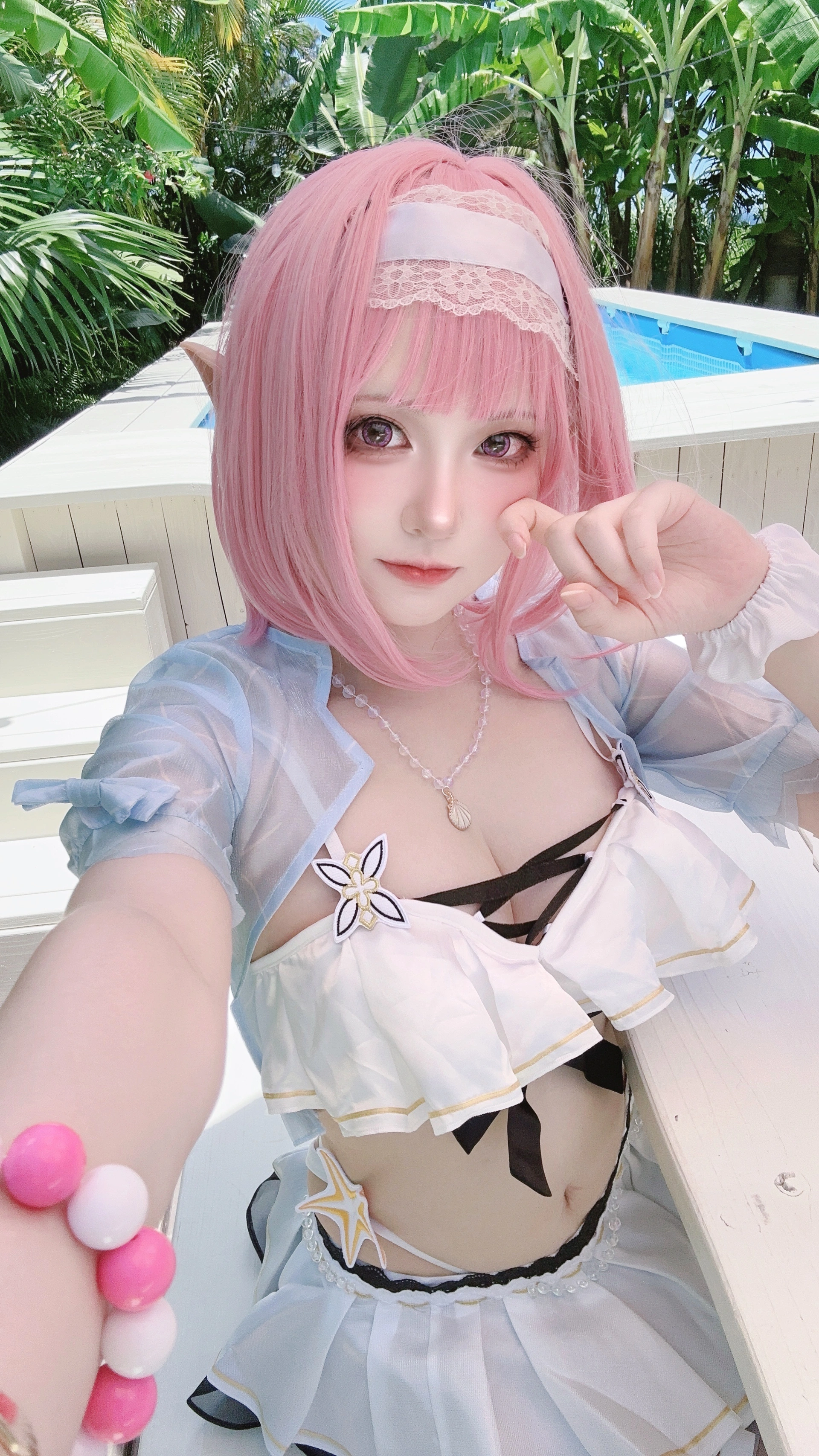 Yuki亭 – NO.032 2024冲绳夏日自拍册 爱莉希雅 1