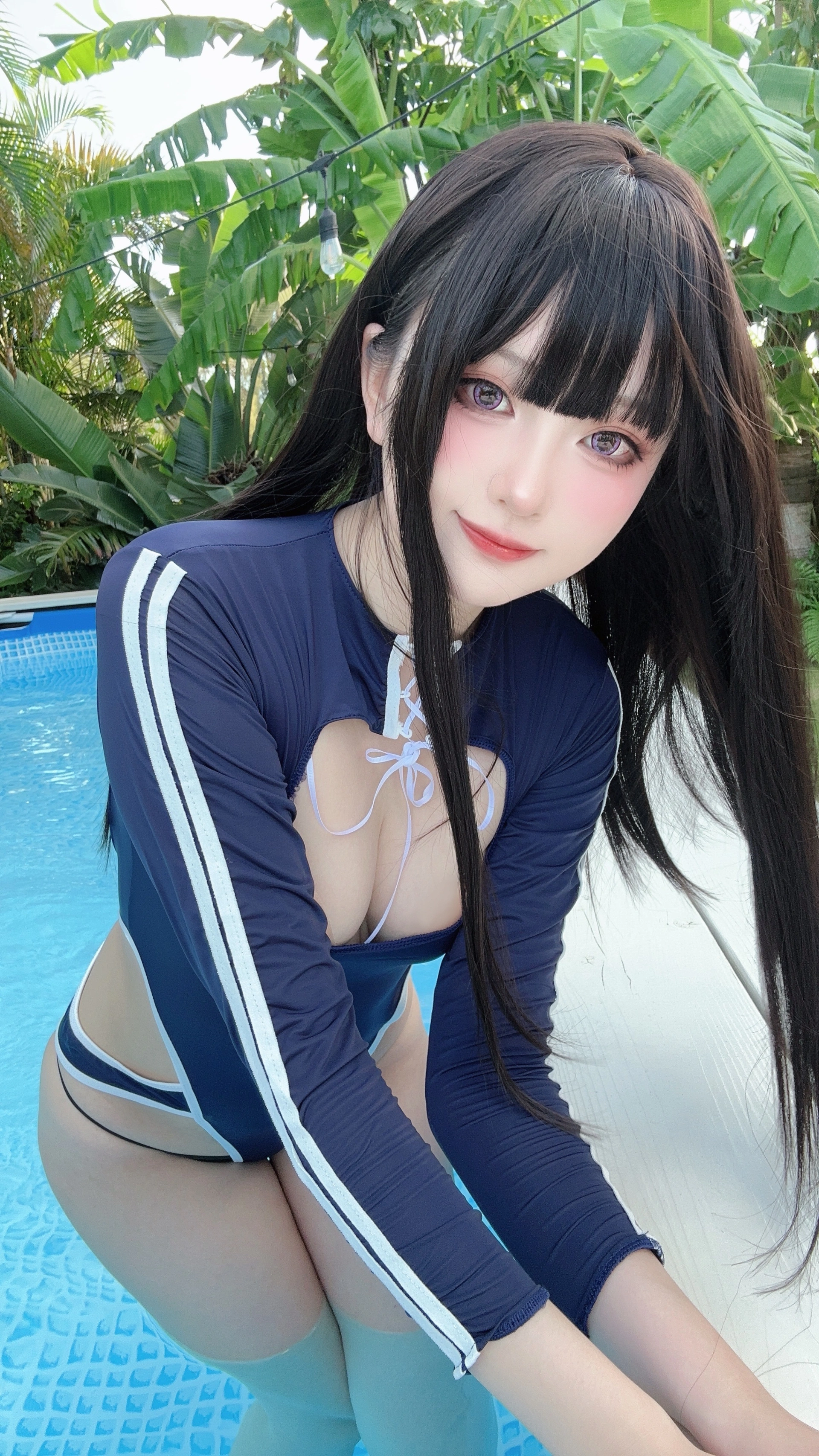 Yuki亭 – NO.033 2024冲绳夏日自拍册 黑长直死库水 2